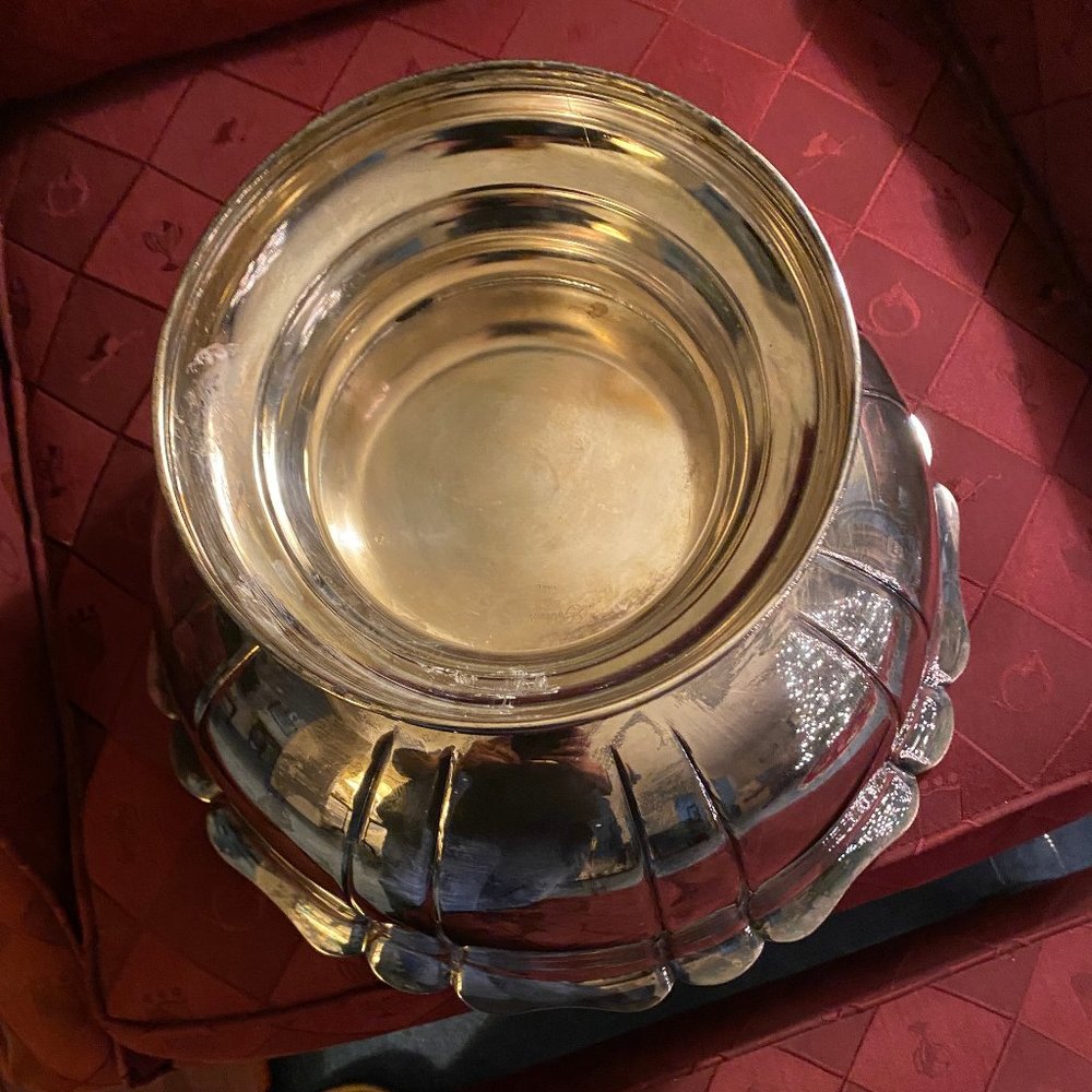Silver Plate Punch Bowl - Picture 4 of 4